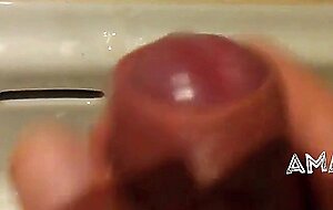 Four Uncut Guys Cum Hard