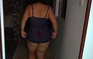 Milf stepmom didn't know the difference and fucked with her stepson in a hotel room