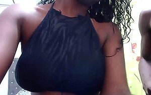 Ebony teen slut takes hard pounding with big black cock live at sexycamx