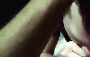 Bareback Amateur Blowjob with a Twink in the Garage