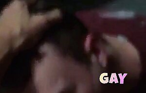 Bareback Amateur Blowjob with a Twink in the Garage