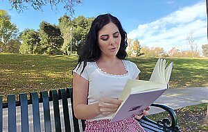 Temptress Theodora Day Goes All-In: A Cum-In-Mouth Climax at PornDudeCasting!