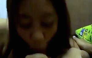 Malay Girls Giving Close-Up Blowjobs
