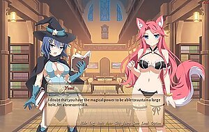 Sakura Dungeon Scene 1 Yomi x Witch