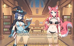 Sakura Dungeon Scene 1 Yomi x Witch