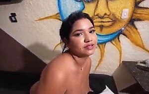 The dirty secret of a busty latina: the descent of a hotel maid