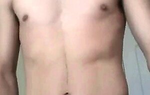 Shower slut masturbates with dildo