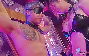 Chinese girl Meng Ruoyu enjoy a fantasy sex.