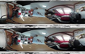 Teeny Sarah Kay photoshoot before whitebox masturbation vr scene 3DVR360 UD