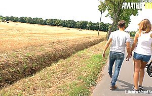 AMATEUR EURO - German Brunette Liss Longlegs Got Drilled In Her Pussy
