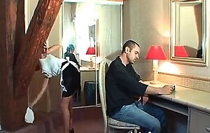 Amateur french maid analyzed with cum 2 mouth