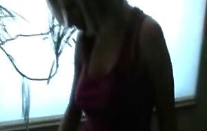 German Amateur Blonde Receives a Facial