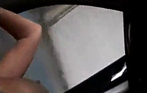 Busty girl in the carwash