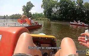 HUNT4K. GFs vagina in the park