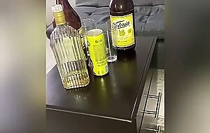 Amateur Threesome in COLLEGE PARTY! Hot Teen Gets Two Dicks! Two Dicks One Girl! VOL #2