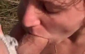 Amateur couple outdoor