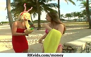 Desperate teen naked in public and fucks to pay rent 27