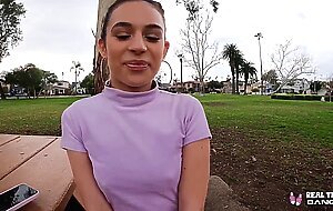 Real Teens - Sexy And Small Aria Valencia Does Her First Rough Porn Scene