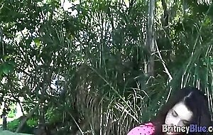 Close up teen clit gets warm and moist