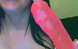 Horny babe vibrator fuck