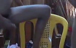 Horny trannys play with their dicks