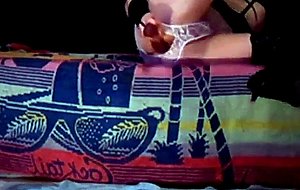 Amateur ass toying