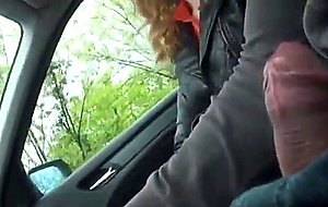 Stupid fine teen has road side sex