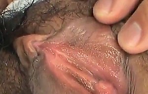 Ayumi haruna has hairy snatch and mouth fucked same time by guys