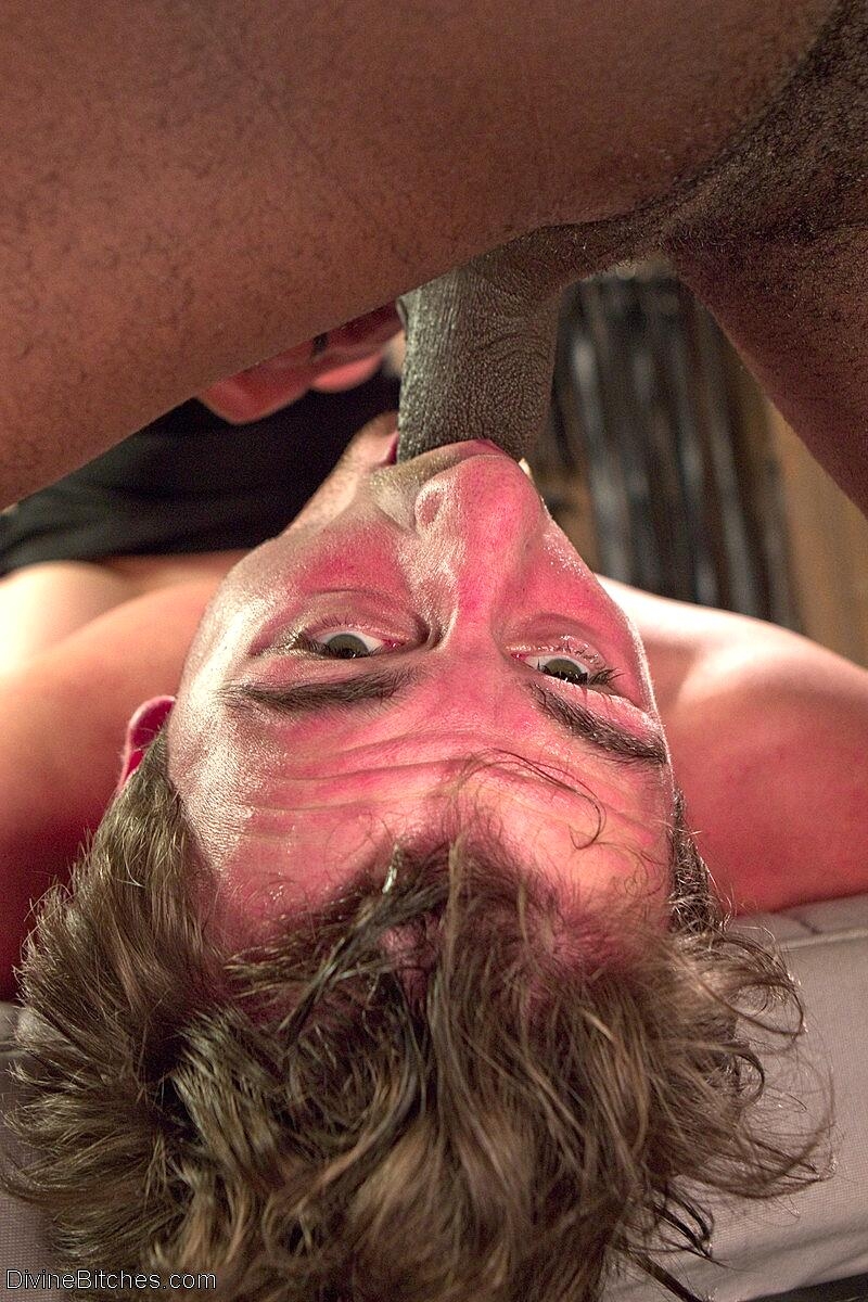 Blonde Femdom Aiden Starr Cuckolds Her Bound Sub With A Well-Hung Black Guy Gay
