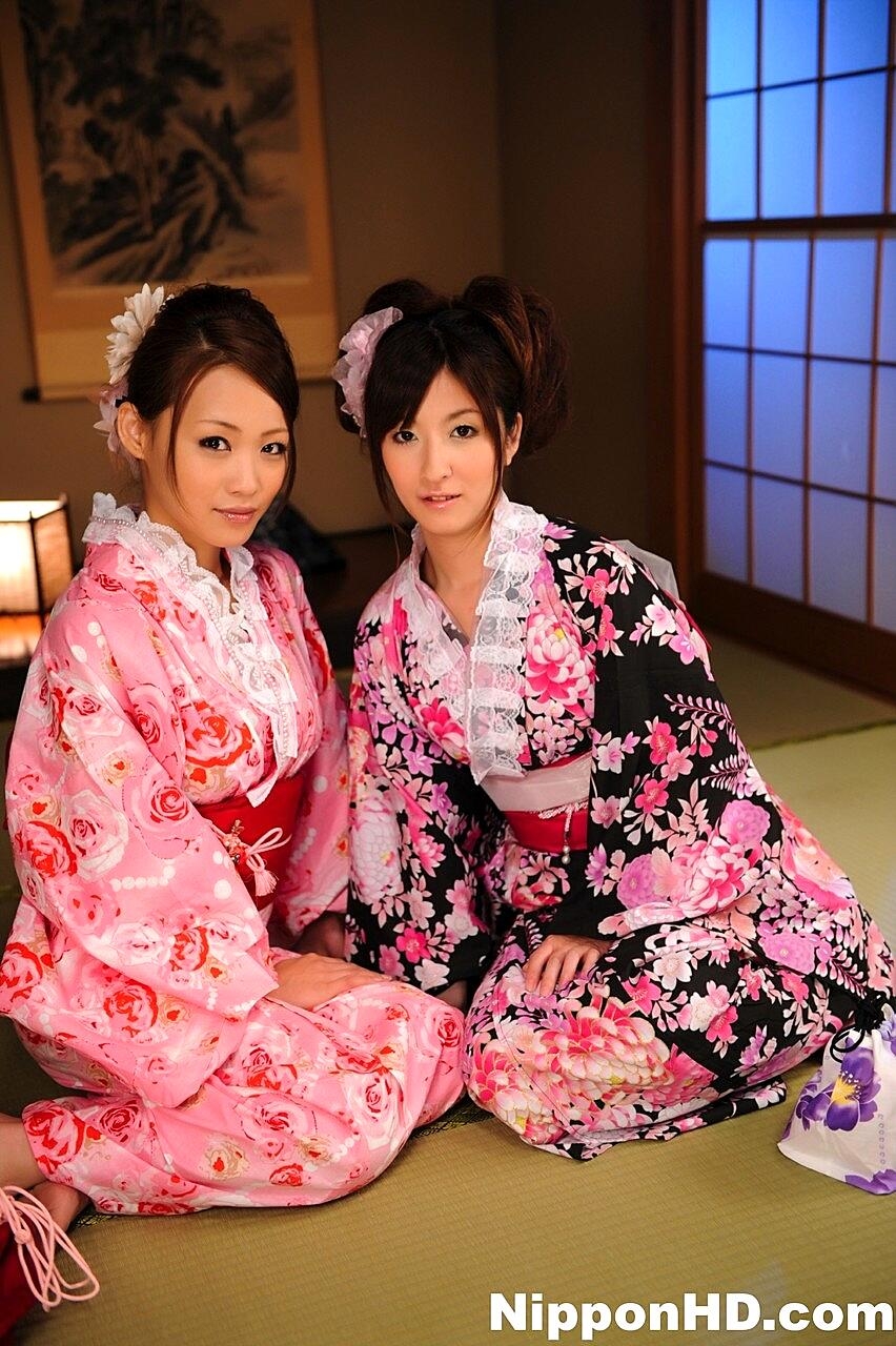 A Pair Of Japanese Geishas Model Asian, Japanese, Pornstar