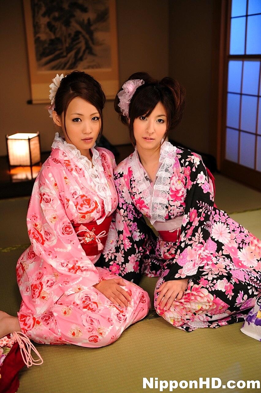 A Pair Of Japanese Geishas Model Asian, Japanese, Pornstar