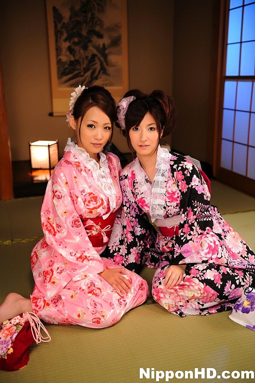 A Pair Of Japanese Geishas Model Asian, Japanese, Pornstar