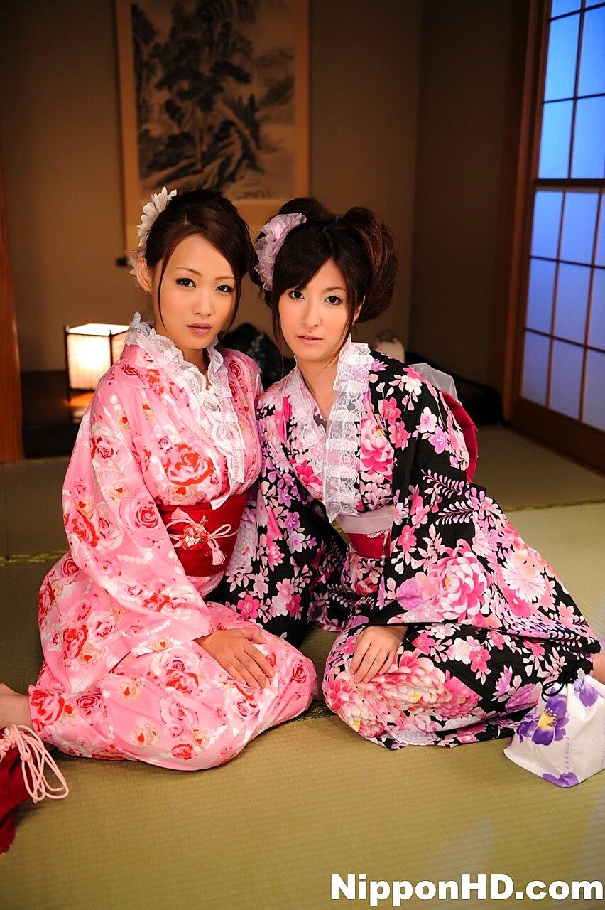 A Pair Of Japanese Geishas Model Asian, Japanese, Pornstar