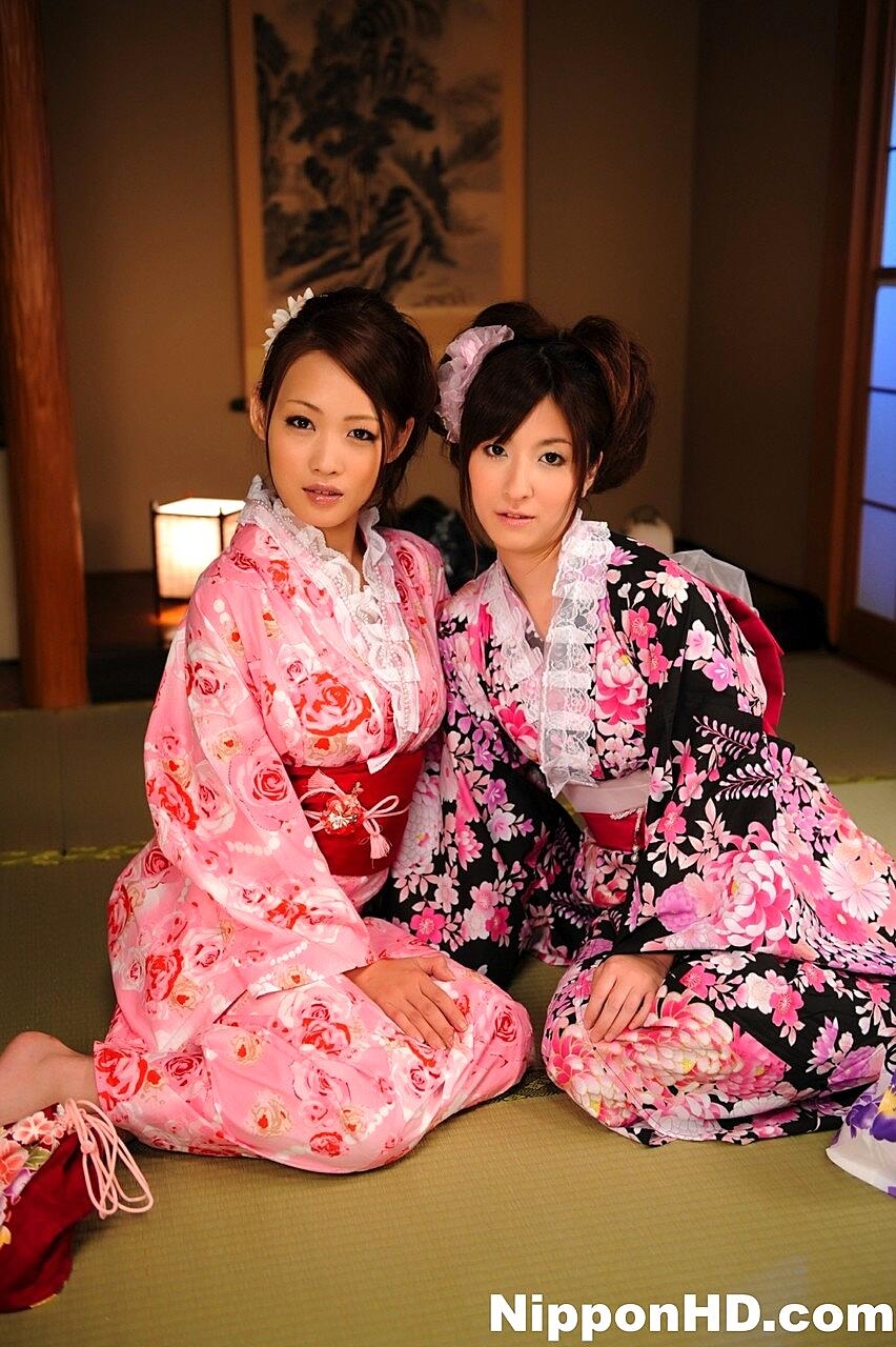 A Pair Of Japanese Geishas Model Asian, Japanese, Pornstar