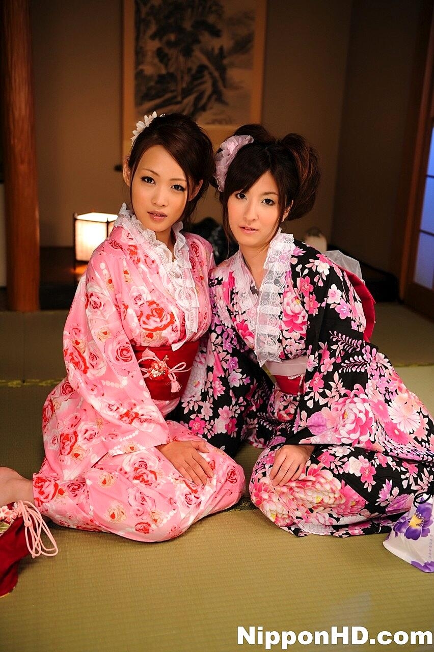 A Pair Of Japanese Geishas Model Asian, Japanese, Pornstar