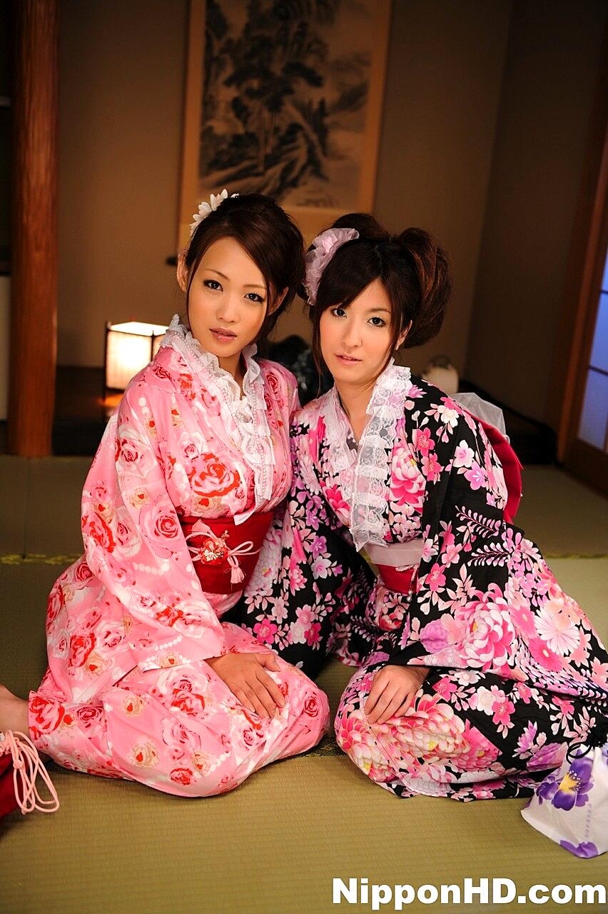 A Pair Of Japanese Geishas Model Asian, Japanese, Pornstar