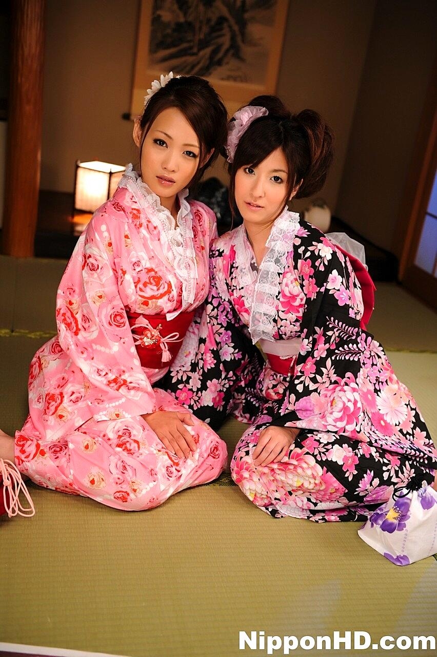 A Pair Of Japanese Geishas Model Asian, Japanese, Pornstar