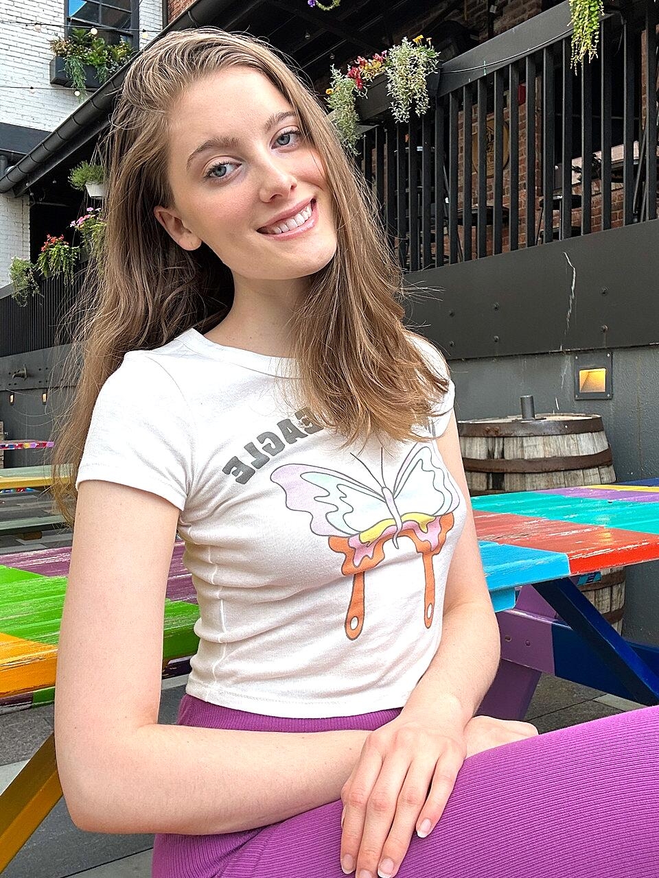 Emily Belmontt Emily Belmontt Amateur, Jeans, Outdoor, Sexy, Shorts