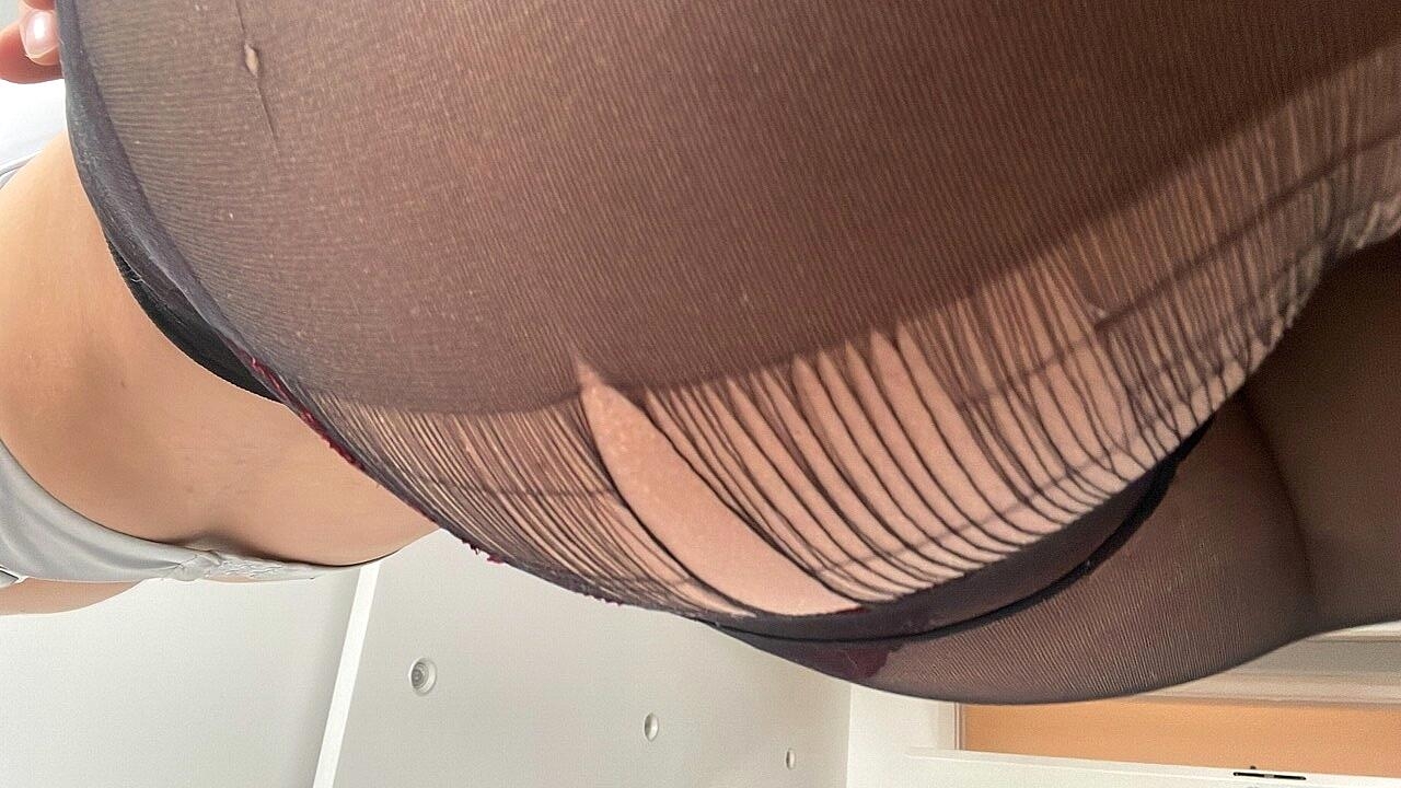 Blonde Babe Sophie Blaze Shows Off Her Curvy Ass Wearing Sexy Panties Amateur, Close-Up, Lingerie, Model, Selfie