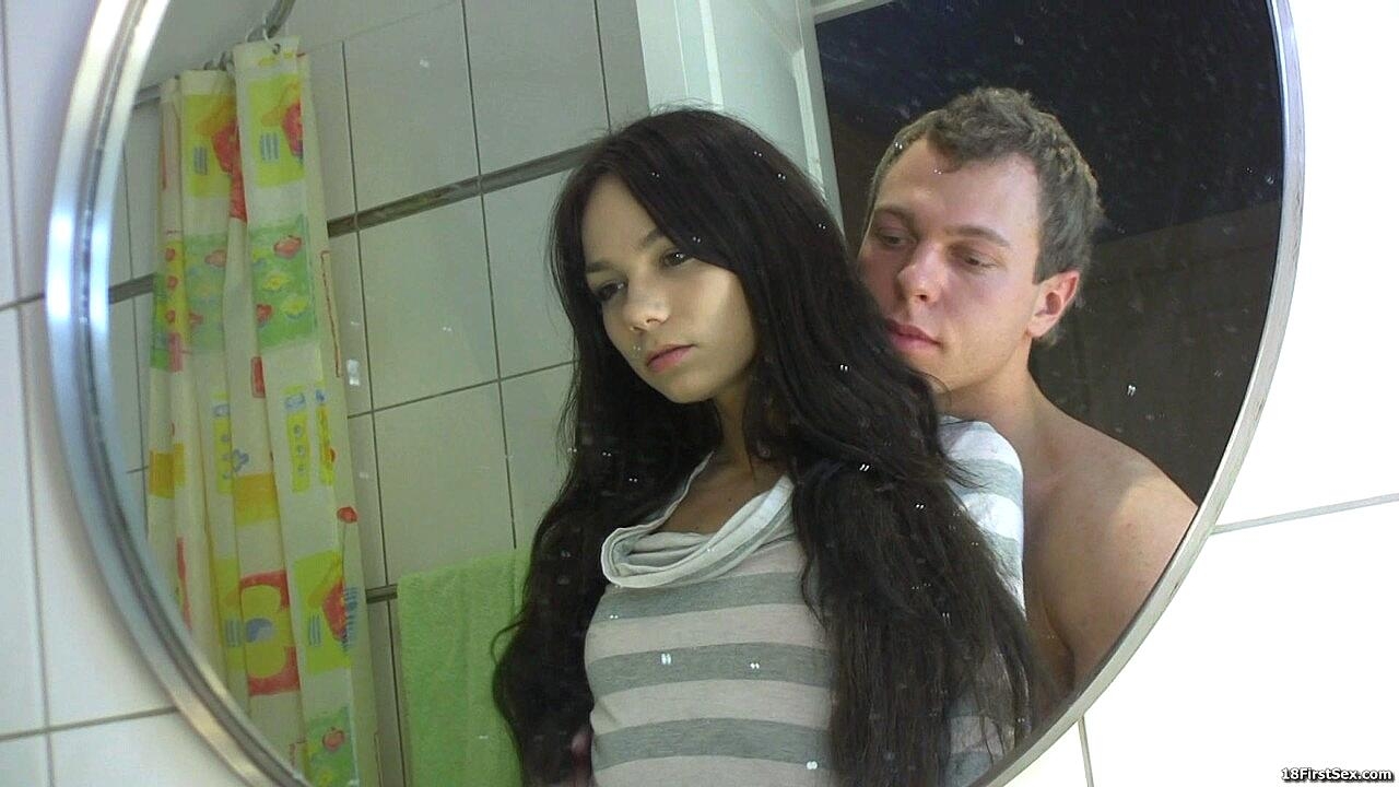 Brunette Teen Beauty Karina Gets Fucked From Behind By Her Bf In The Shower, Mimi Yuliya Amateur, Ass-Fucking, Bath, Doggy-Style, Hardcore